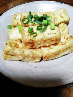 米粉使用で揚げ豆腐-レシピのメイン写真