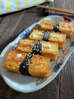海苔巻き厚揚げ お弁当にも♪-レシピのメイン写真