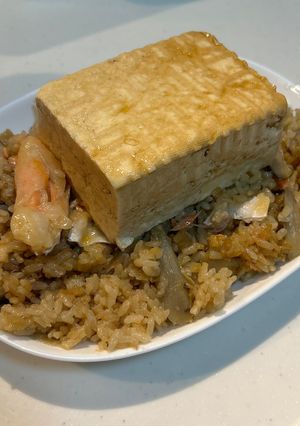 豆腐サケハラスめし-レシピのメイン写真