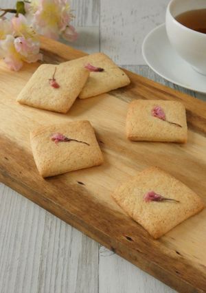 ホケミ★桜クッキー-レシピのメイン写真