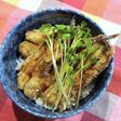 イワシの蒲焼き丼