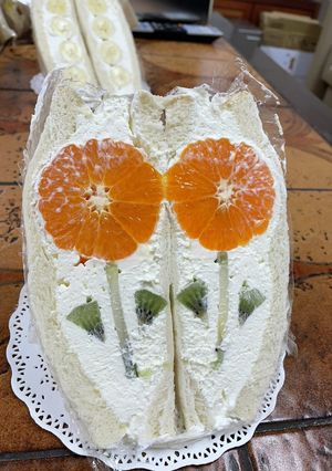 フルーツサンドやっちゃいました-レシピのメイン写真
