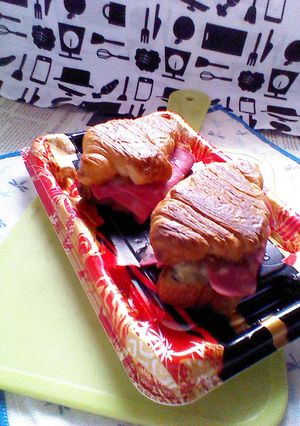 ビアソ&チーズのプチ・ホットサンド37-レシピのメイン写真