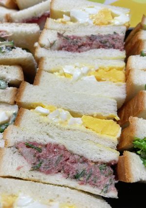 コーンビーフのサンドイッチ-レシピのメイン写真