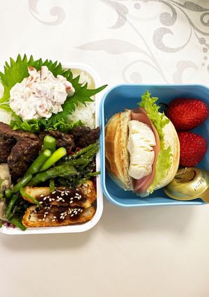 塾弁（昼、夕軽食）2023.03.18-レシピのメイン写真