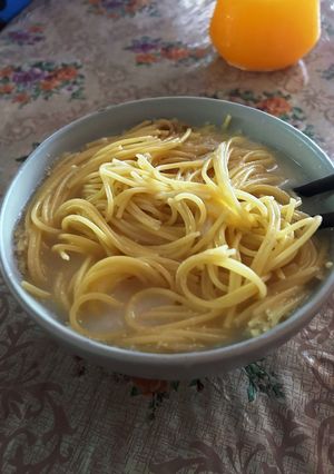 かき玉スープパスタ-レシピのメイン写真