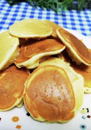 米粉のひとくち☆フルーツパンケーキ-レシピのメイン写真