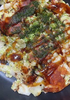 オートミールお好み焼き-レシピのメイン写真