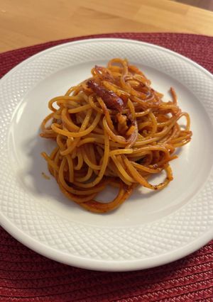 暗殺者のパスタ-おこげパスタだの-レシピのメイン写真