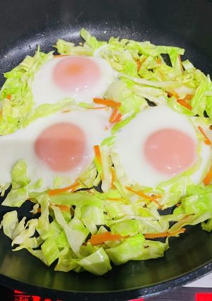 簡単!巣籠もり風目玉焼き-レシピのメイン写真