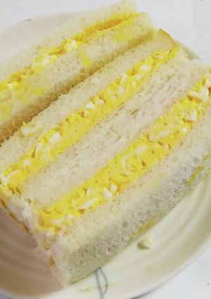 減塩美味しい簡単たまごサンド塩分1.6g-レシピのメイン写真
