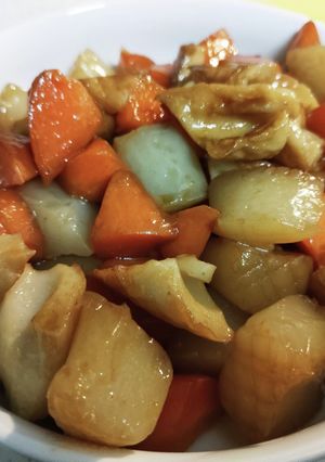 にんじんとこんにゃくの炒め煮-レシピのメイン写真