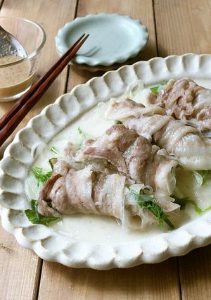 レンチンで簡単♪新玉葱の豚肉巻き-レシピのメイン写真