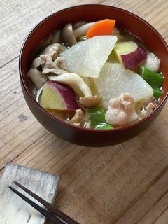 基本の豚汁-レシピのメイン写真