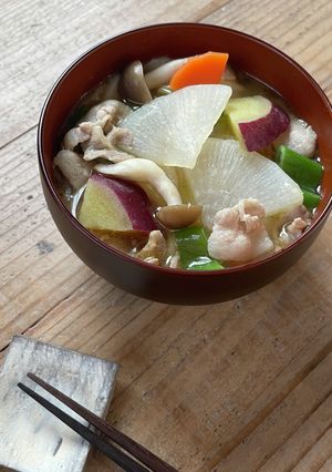 基本の豚汁-レシピのメイン写真