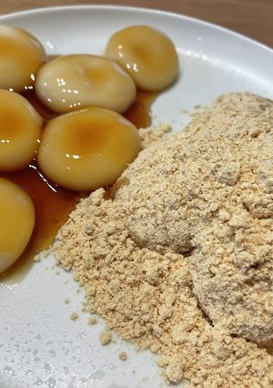 絹ごし豆腐deヘルシーの白玉団子2種-レシピのメイン写真