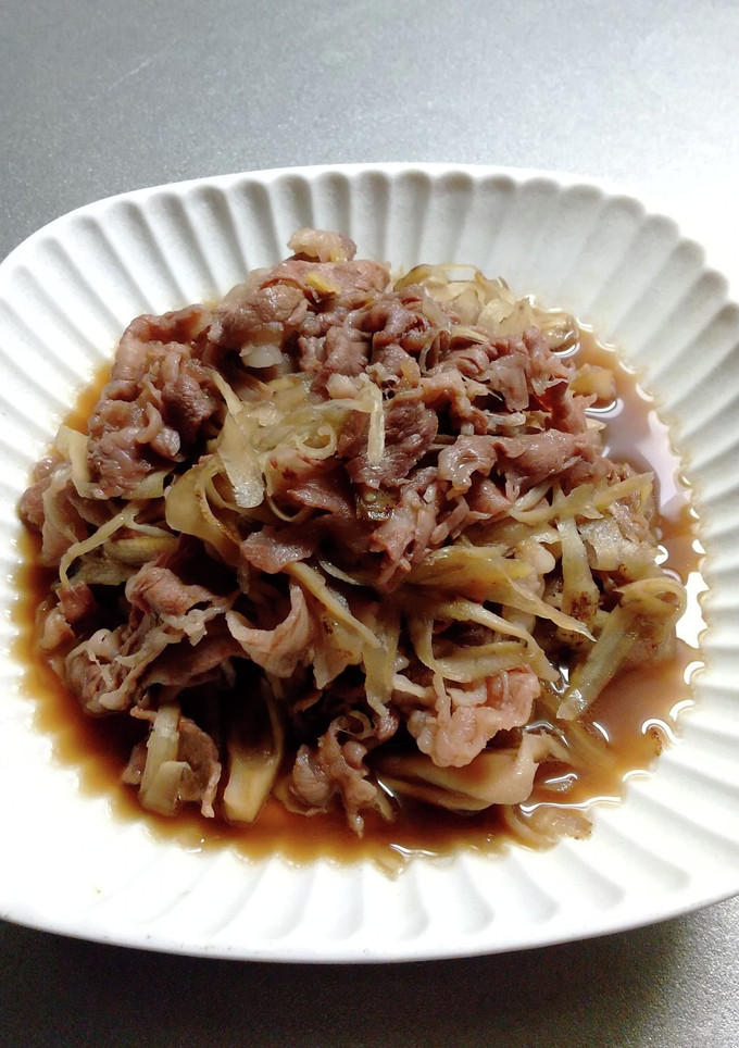 牛肉とごぼうのしぐれ煮-レシピのメイン写真