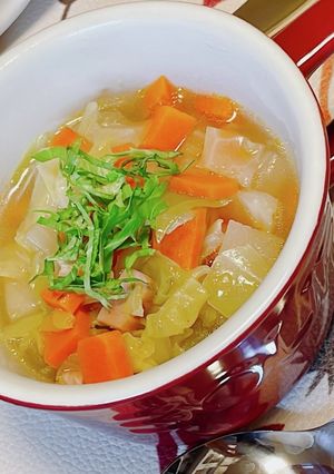 フランス田舎風野菜のスープ-レシピのメイン写真