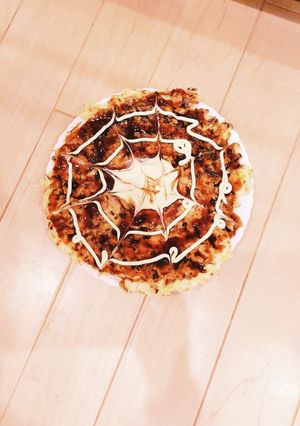 材料3つ!米粉de簡単お好み焼き-レシピのメイン写真