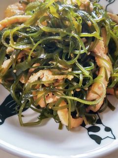 切り昆布と油揚げの炒め煮~♪-レシピのメイン写真