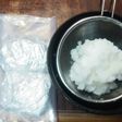 ホイル冷凍法と綿雪大根