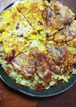 米粉のもっちりお好み焼き-レシピのメイン写真