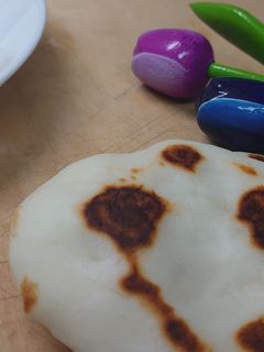 フライパンで米粉のパンケーキ-レシピのメイン写真
