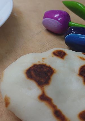 フライパンで米粉のパンケーキ-レシピのメイン写真