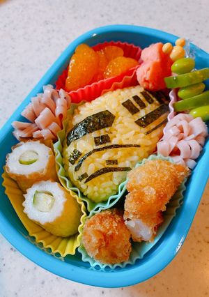 男の子大好き！ドクターイエロー♪キャラ弁-レシピのメイン写真