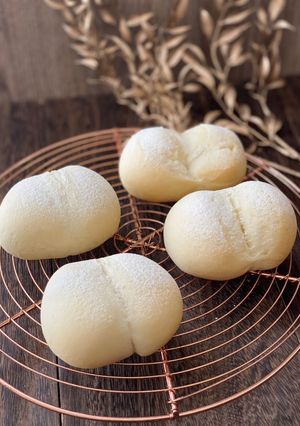 ふんわり米粉ミルク白パン-レシピのメイン写真