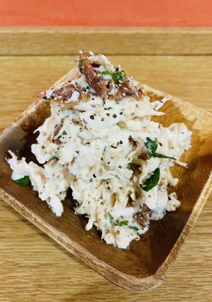 ささみの梅しそ和え♪簡単ヘルシー！-レシピのメイン写真