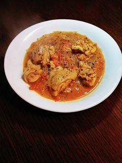 鶏肉とトマトのカレー風味春雨スープ-レシピのメイン写真
