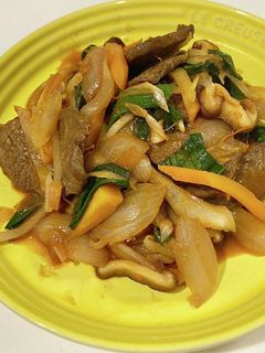 厚切り牛肉とたっぷりお野菜のプルコギ-レシピのメイン写真