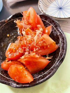 【ヘルシーおつみ】トマトおかか和え-レシピのメイン写真