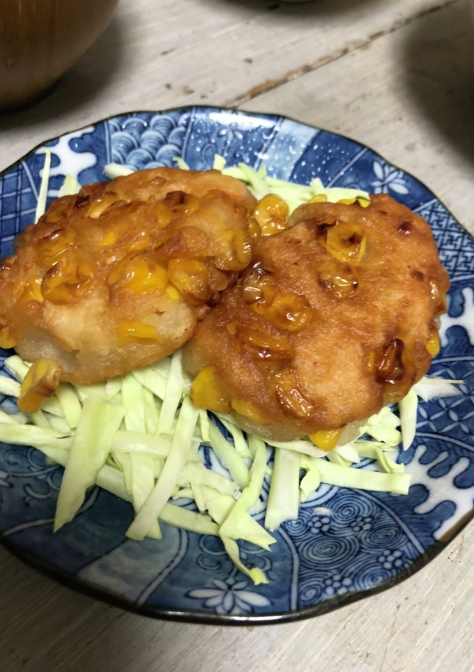もろこしはんぺん揚げ-レシピのメイン写真