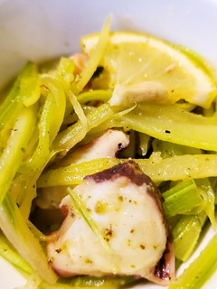 タコとセロリの冷菜-レシピのメイン写真