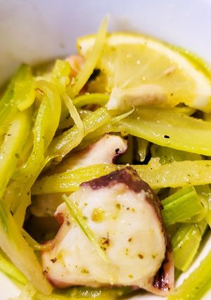 タコとセロリの冷菜-レシピのメイン写真