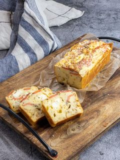 サーモンとクリームチーズの米粉ケークサレ-レシピのメイン写真