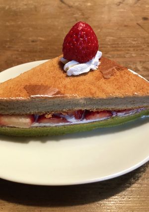 小学生が作る春色米粉ケーキ-レシピのメイン写真