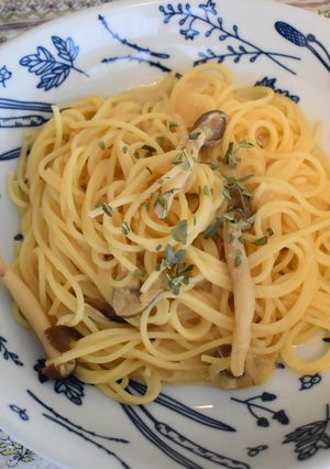 豆乳の和風パスタ-レシピのメイン写真