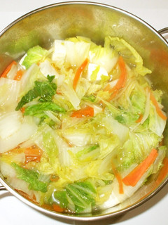 豆腐白菜スープ煮♪皮膚のかゆみに簡単薬膳-レシピのメイン写真