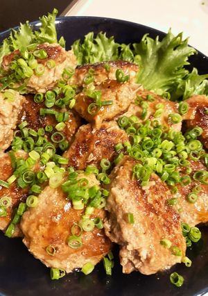 レンコン入りつくねバーグ-レシピのメイン写真