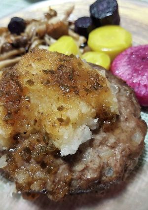 ふんわりジューシーハンバーグ♪オーブン編-レシピのメイン写真