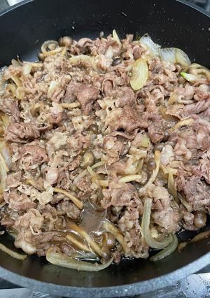 しめじ入り和牛牛丼-レシピのメイン写真
