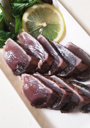 カツオの炙り!皮から出る脂が旨い♡-レシピのメイン写真
