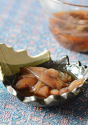 刺身用冷凍ほたるいかの沖漬け風♪-レシピのメイン写真