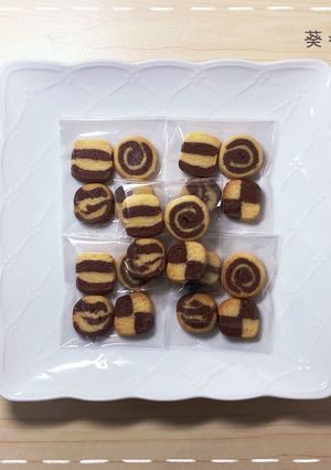 大量生産☆ココアアイスボックスクッキー-レシピのメイン写真