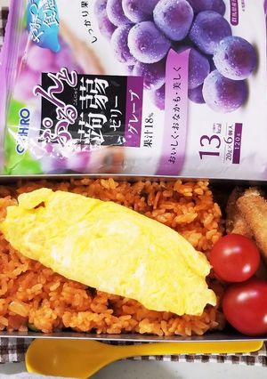 オムライス弁当(3.17)-レシピのメイン写真
