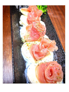 超簡単生ハムでバラ風サラダ✨✨-レシピのメイン写真