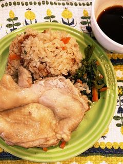 炊飯器でワンプレート★鶏もも肉-レシピのメイン写真